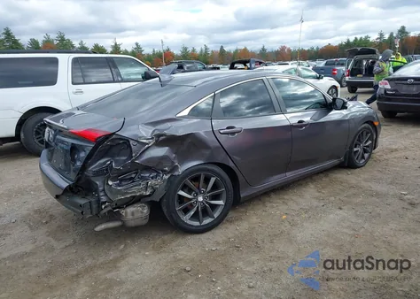 2020 Honda Civic Ex из США, поврежденный, VIN 19XFC1F3XLE218869